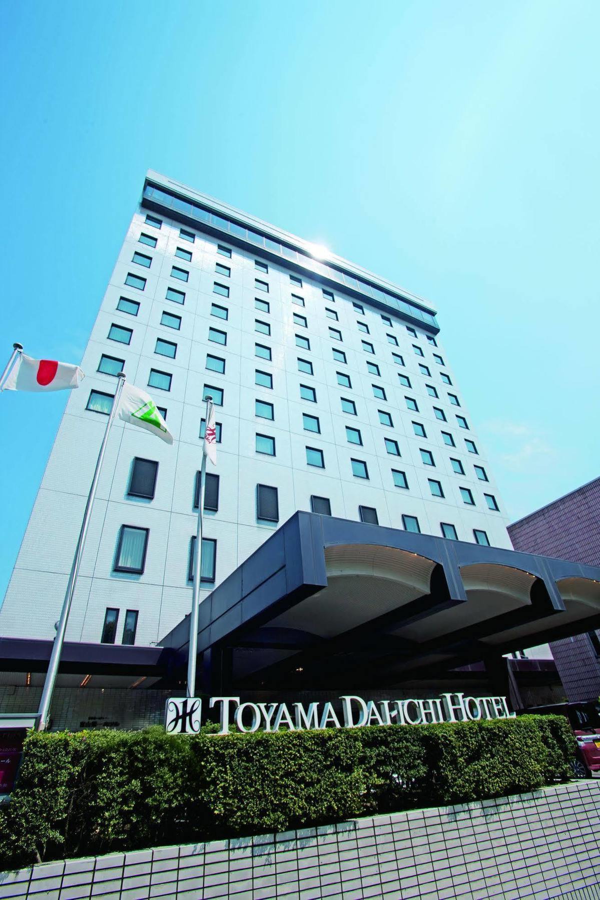 Toyama Daiichi Hotel Exterior foto